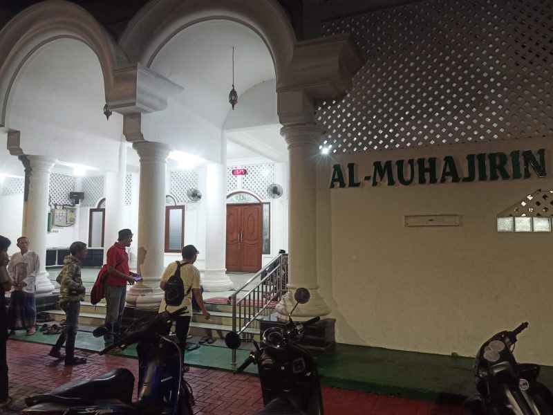 Masjid Al Muhajirin di Komplek Buana Permai Cipondoh Kota Tangerang. (Foto Supriyadi)