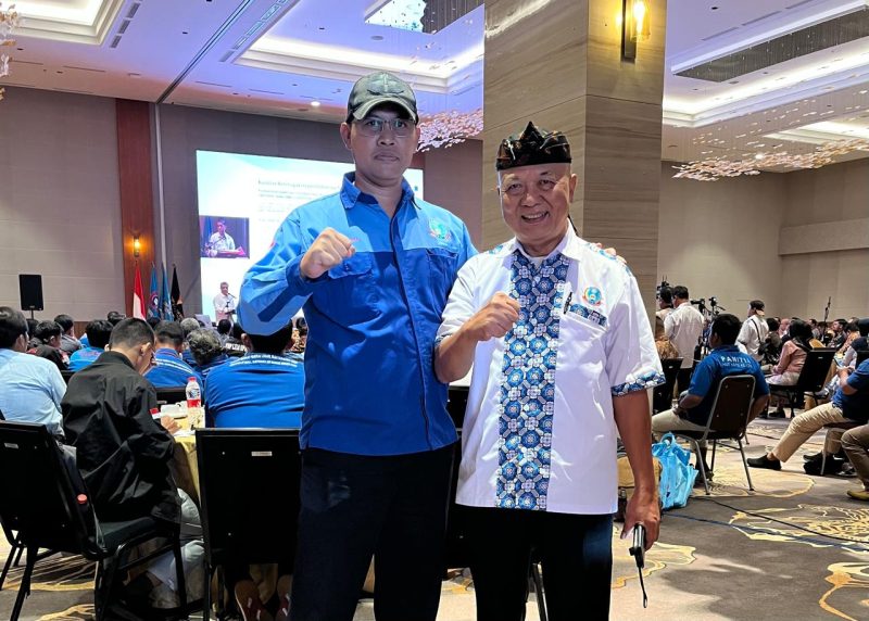 Ketua DPD LEM SPSI Provinsi Banten (kiri) dan Provinsi Jawa Barat (kanan).