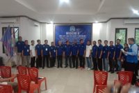 Ketua DPD LEM SPSI Banten, Dewa Sukma Kelana melantik kepengurusan DPC LEM SPSI Kota Tangerang.