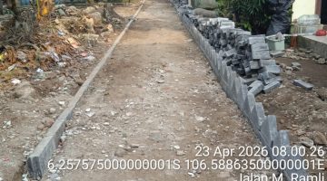 Aspirasi Warga Terjawab, Jalan Kampung Grubuk Kini Dipaving Berkat Perjuangan Anggota DPRD