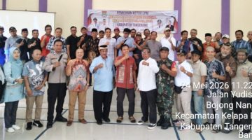Kelurahan Bojong nangka Mengadakan pemilihan LPMK,Tato terpilih sebagai ketua LPMk yang Baru