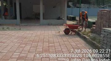 Penataan Sekretariat RW 09 Bojong Nangka Jadi Sorotan, Diduga Tanpa Papan Proyek dan Abaikan K3